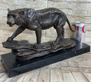 Antoine Louis Barye Antique Reproduction Tiger Bronze Sculpture