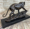 Antoine Louis Barye Antique Reproduction Tiger Bronze Sculpture