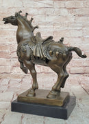 Chinese Tang Horse Bronze Sculpture 14" x 14"