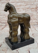 Fernando Botero ‘Horse’ Modern Abstract Design Collectible Bronze Sculpture Sale