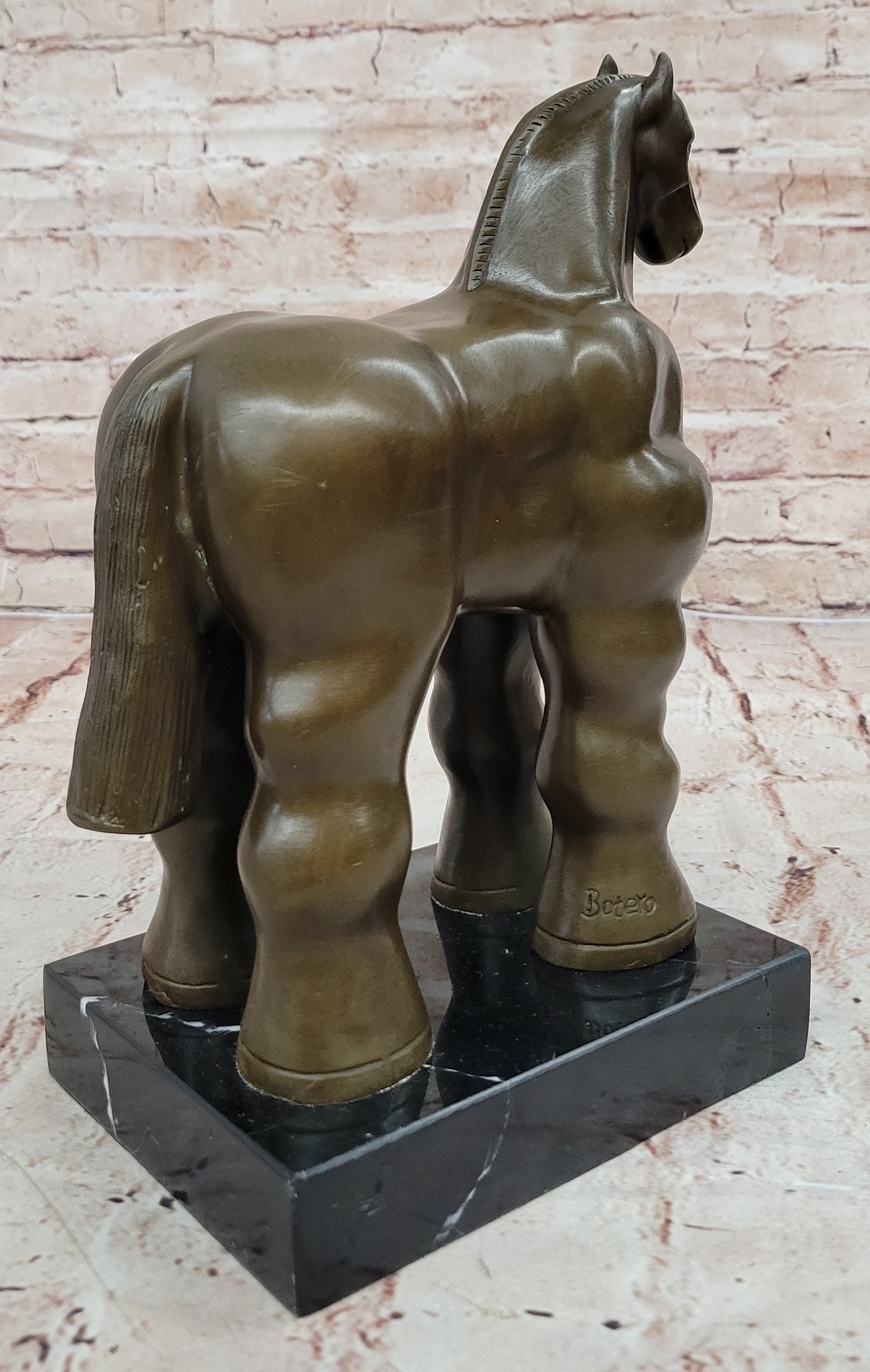 Fernando Botero ‘Horse’ Modern Abstract Design Collectible Bronze Sculpture Sale