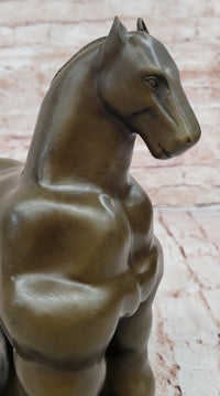 Fernando Botero ‘Horse’ Modern Abstract Design Collectible Bronze Sculpture Sale