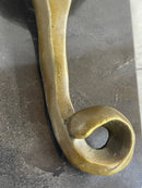 Henry Moore Abstract Jaguar Panther Cougar Lion Bronze Sculpture