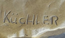 Bowman by Rudolph Kuchler - Male Archer Bronze on Marble