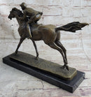 Jockey on Racehorse ''After the Race'' signed Original Milo Hot Cast