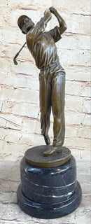 Ben Hogan Male GOLFER Sports Memorabilia Golf Club Art PGA Bronze Marble Statue