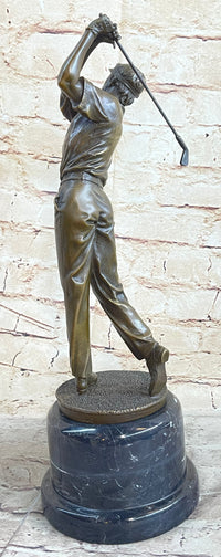 Ben Hogan Male GOLFER Sports Memorabilia Golf Club Art PGA Bronze Marble Statue