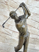 Ben Hogan Male GOLFER Sports Memorabilia Golf Club Art PGA Bronze Marble Statue