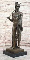 Nude Jason and the Golden Fleece Mythological Greek Bronze Sculpture