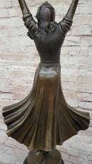 Art Deco Bronze Gypsy Dancer by Dimitri Chiparus