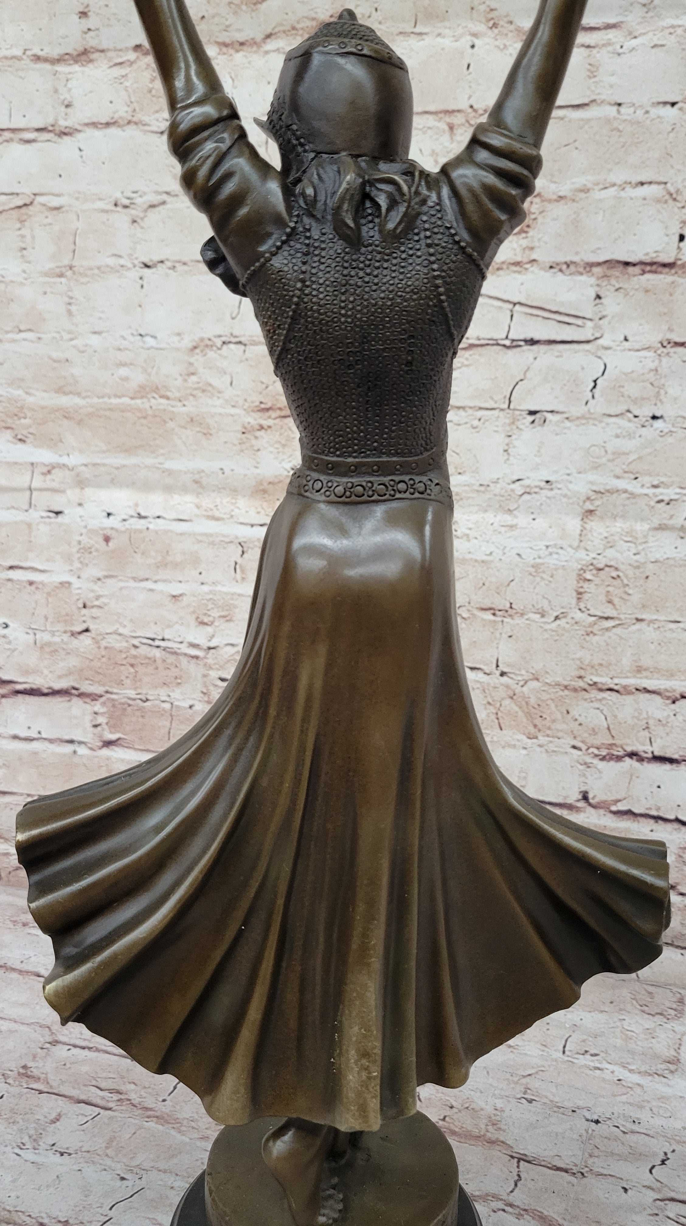 Art Deco Bronze Gypsy Dancer by Dimitri Chiparus