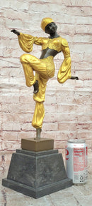 Classical Woman Dance Statue Sculpture Bronze Living Room Hotel Decoration