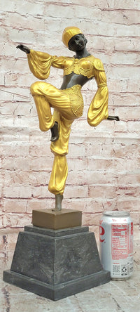 Classical Woman Dance Statue Sculpture Bronze Living Room Hotel Decoration