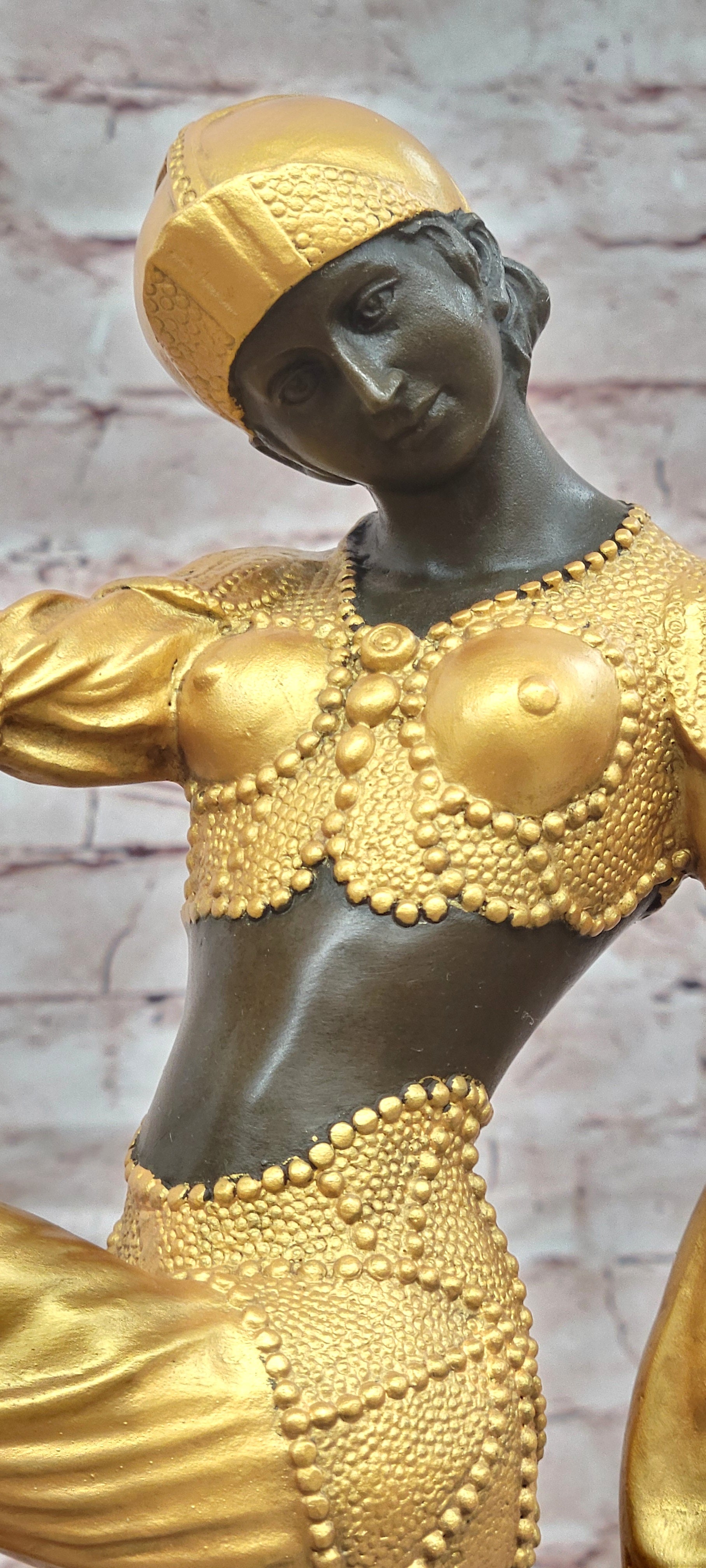 Classical Woman Dance Statue Sculpture Bronze Living Room Hotel Decoration