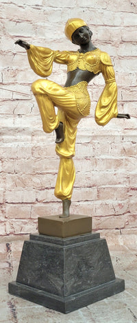 Classical Woman Dance Statue Sculpture Bronze Living Room Hotel Decoration