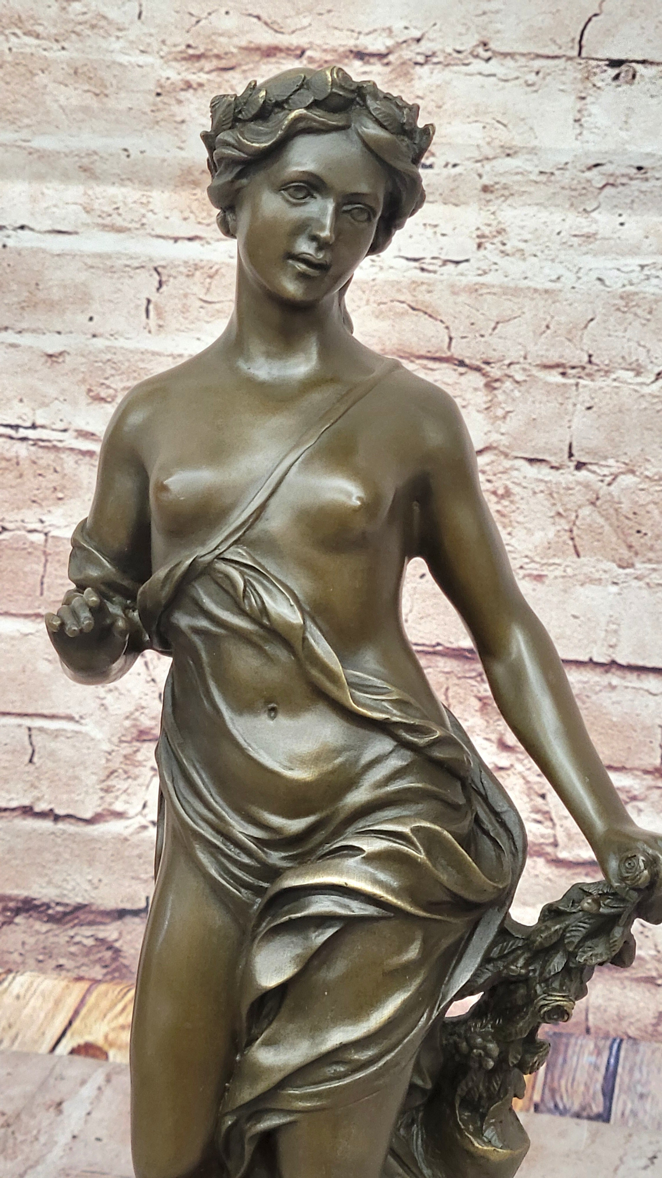 Goddess Bronze Sculpture by Milo – Mythological Masterpiece