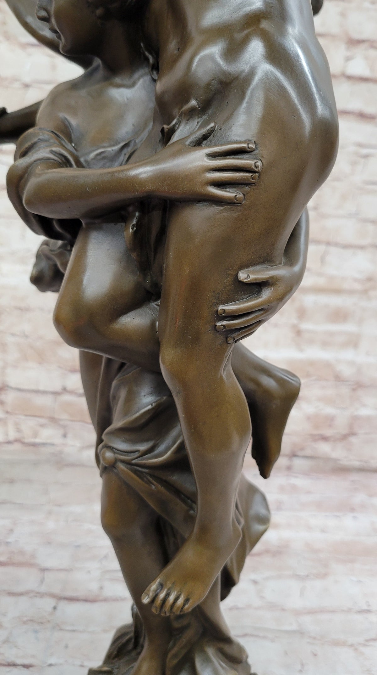 Gloria Victis by Mercie - Bronze Angel Carrying Soldier