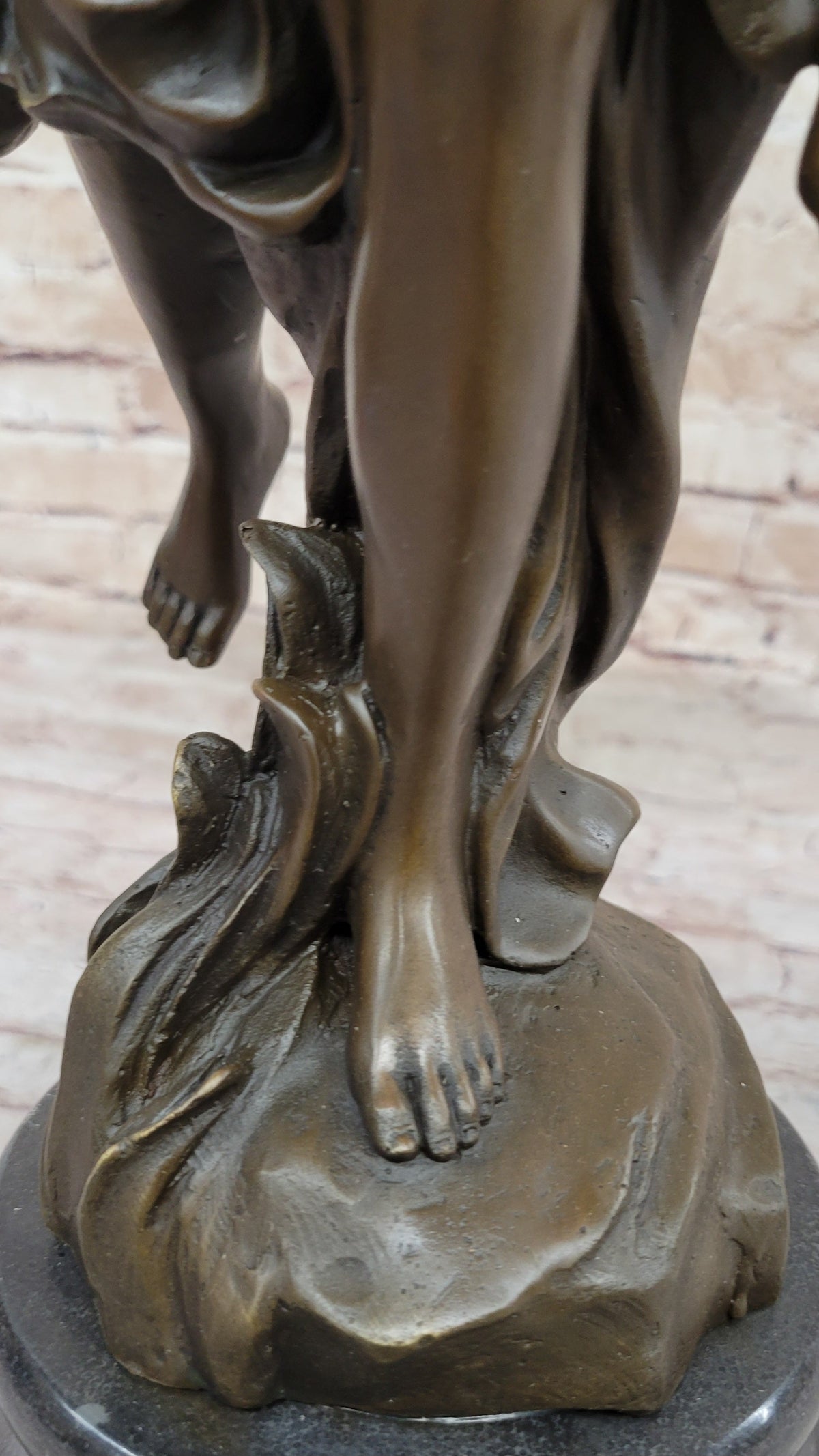 Gloria Victis by Mercie - Bronze Angel Carrying Soldier