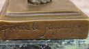 Signed Pierre Le Faguays Amazon Female Warrior Bronze Sculpture