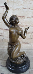 Frustration Satyr and Nymph Bronze Sculpture