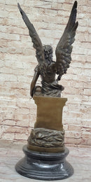 Winged Nike Goddess of Victory Angel w/ Sword Bronze