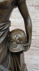 Winged Nike Goddess of Victory Angel w/ Sword Bronze