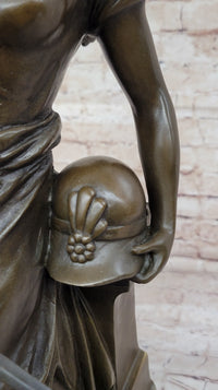 Winged Nike Goddess of Victory Angel w/ Sword Bronze