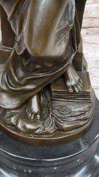 Winged Nike Goddess of Victory Angel w/ Sword Bronze