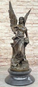Winged Nike Goddess of Victory Angel w/ Sword Bronze