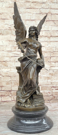 Winged Nike Goddess of Victory Angel w/ Sword Bronze