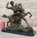 Theseus Slaying The Centaur Bronze Sculpture Greek Mythology