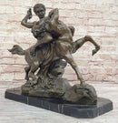 Theseus Slaying The Centaur Bronze Sculpture Greek Mythology