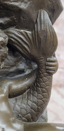 Venus and Cupid Original Artwork by Cesaro Genuine Bronze Metal Sculpture