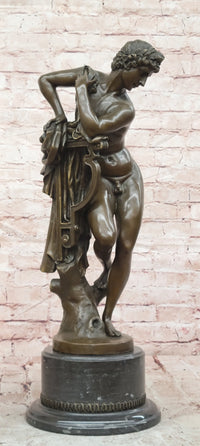 Hand Made Bronze Sculpture Apollo Greek Mythology God of Music by Giambologna