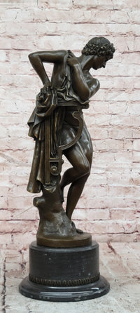 Hand Made Bronze Sculpture Apollo Greek Mythology God of Music by Giambologna