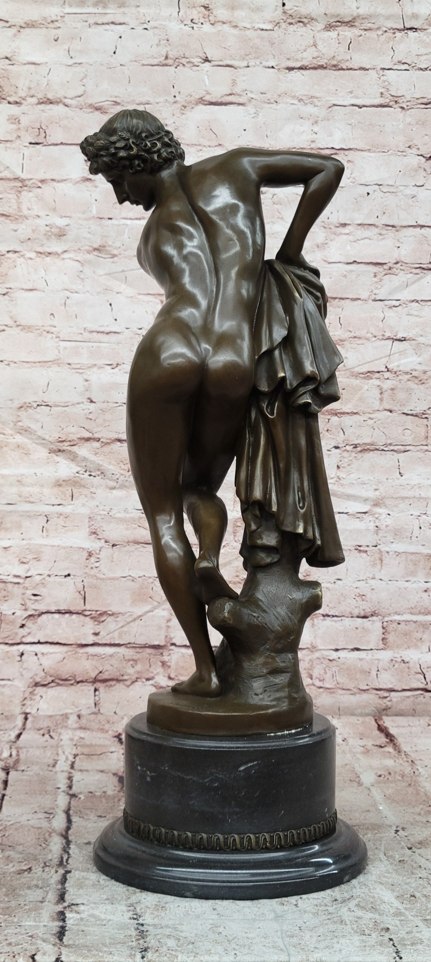 Hand Made Bronze Sculpture Apollo Greek Mythology God of Music by Giambologna