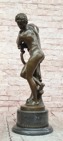 Hand Made Bronze Sculpture Apollo Greek Mythology God of Music by Giambologna