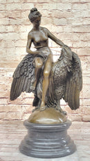 French Bronze of Hebe and Jupiter by L.C. Hippolyte Buhot