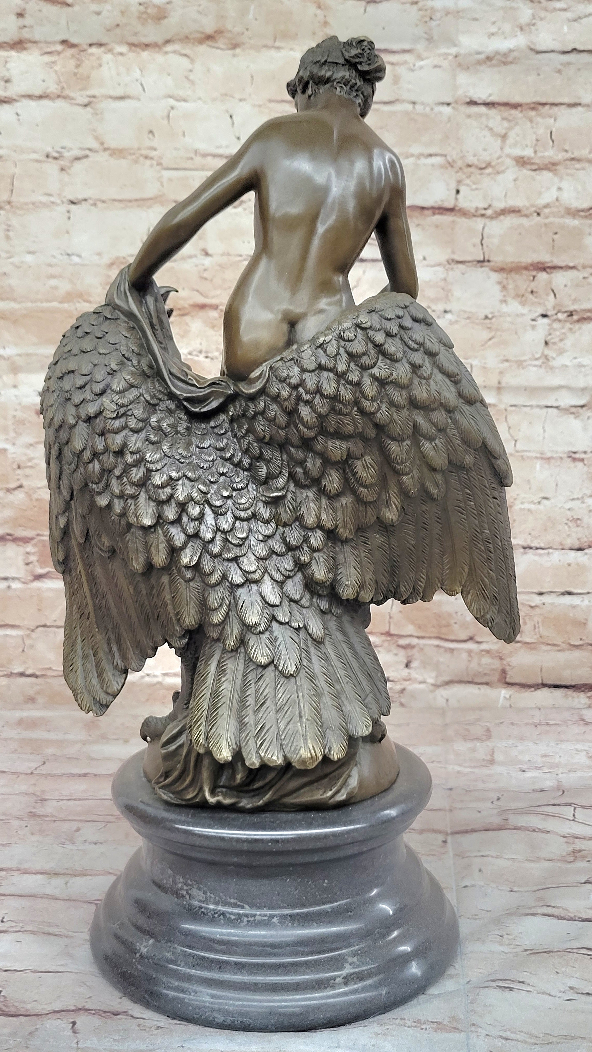 French Bronze of Hebe and Jupiter by L.C. Hippolyte Buhot