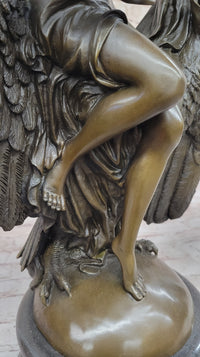 French Bronze of Hebe and Jupiter by L.C. Hippolyte Buhot