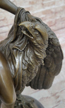 French Bronze of Hebe and Jupiter by L.C. Hippolyte Buhot