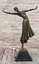 SIGNED BRONZE ART NOUVEAU DECO CHIPARUS STATUE FIGURINE SCULPTURE ART FIGURE