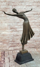 SIGNED BRONZE ART NOUVEAU DECO CHIPARUS STATUE FIGURINE SCULPTURE ART FIGURE