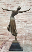 SIGNED BRONZE ART NOUVEAU DECO CHIPARUS STATUE FIGURINE SCULPTURE ART FIGURE