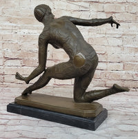 Dimitri Chiparus Art Deco Dancer Girl Bronze Sculpture