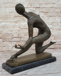 Dimitri Chiparus Art Deco Dancer Girl Bronze Sculpture