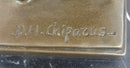 Chiparus Bronze Dancing Sculpture – Art Deco Ballet on Marble