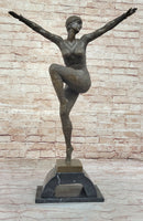 Chiparus Art Deco Starfish Dancer Girl on Marble Base