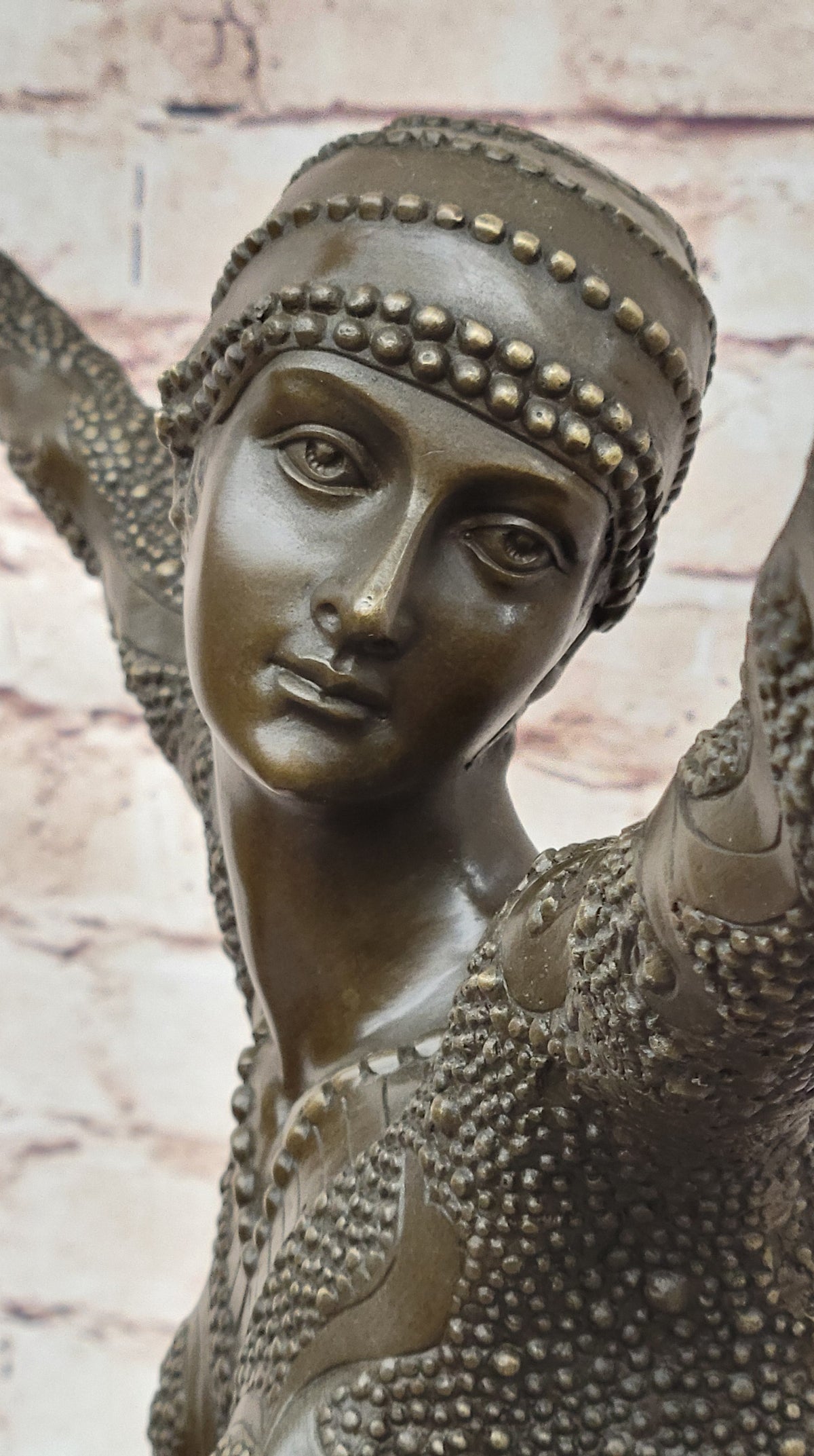 Chiparus Art Deco Starfish Dancer Girl on Marble Base