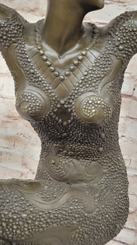 Chiparus Art Deco Starfish Dancer Girl on Marble Base